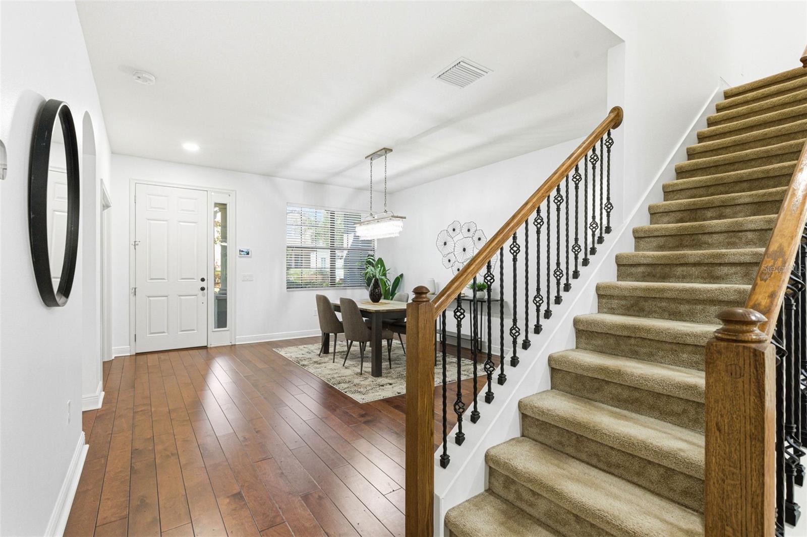 Staircase To Second Floor Bonus Room