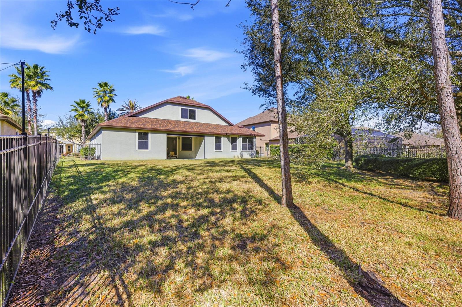 Exterior Rear Side Of Home