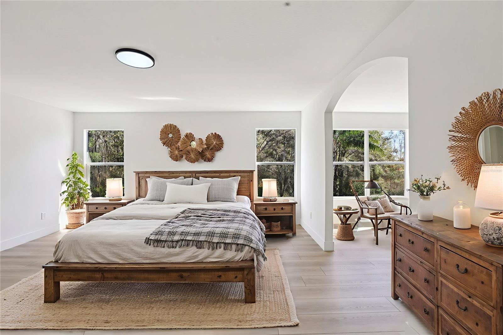 Virtually Staged Primary Bedroom (2nd Floor)