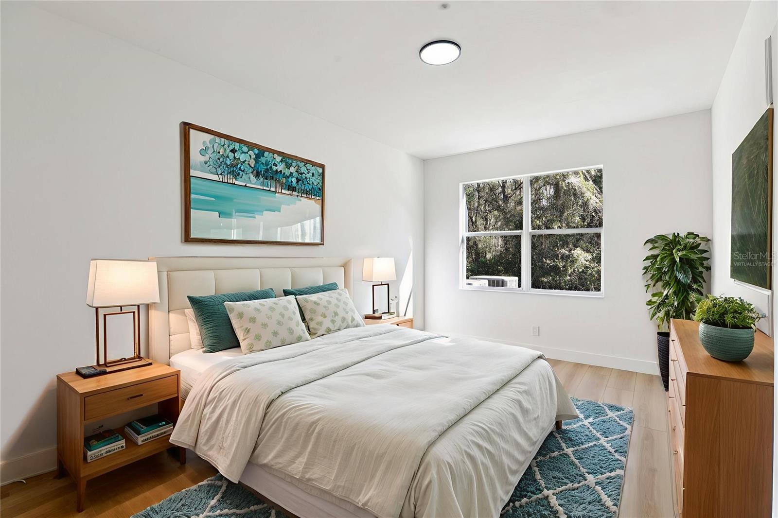 Guest Room 1  Virtually Staged as Bedroom (1st Floor)