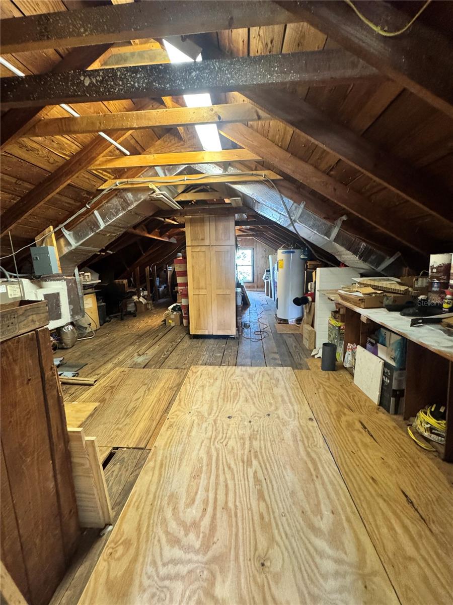 Unfinished Attic - Expansion Space