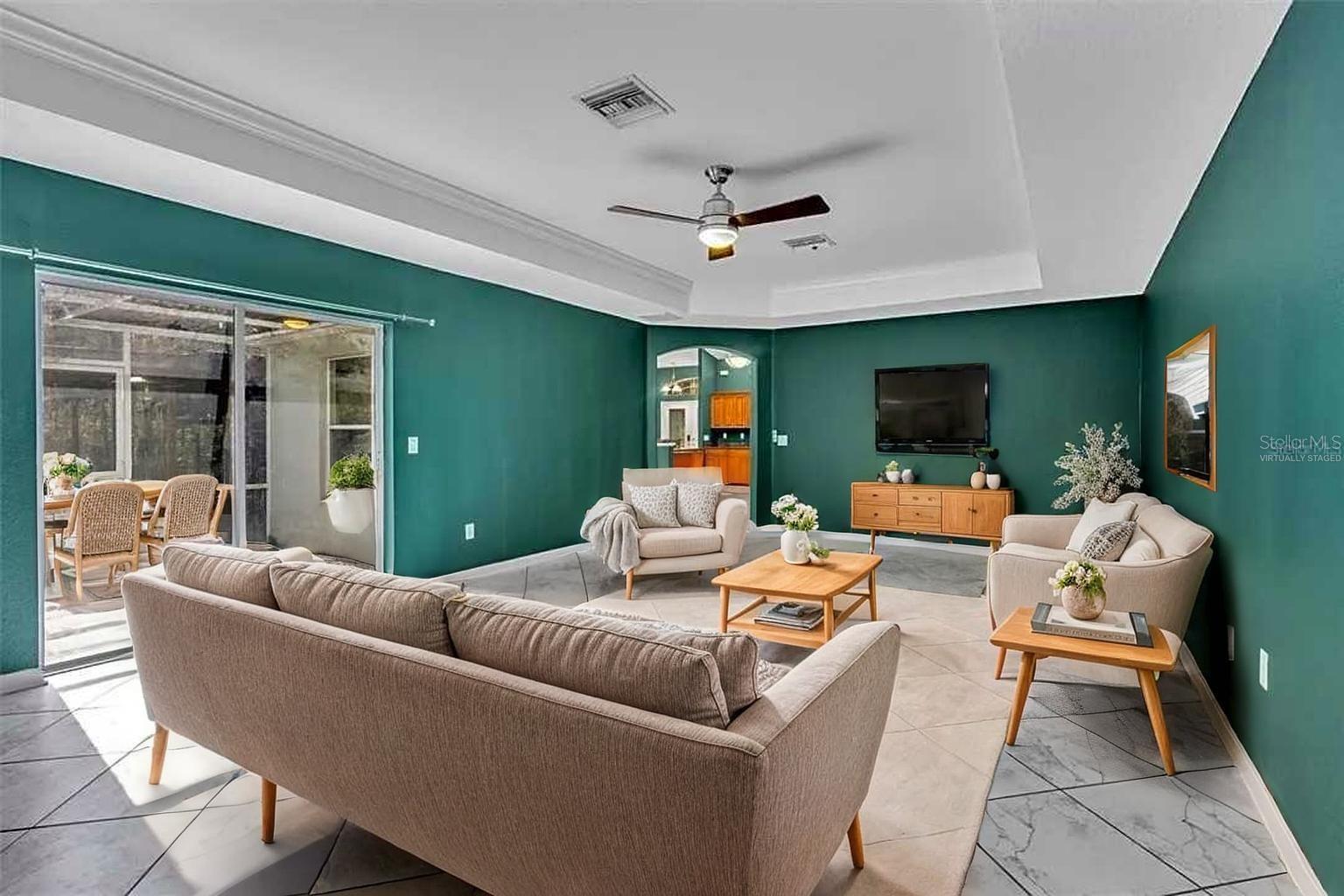 Family Room(Virtually Staged)