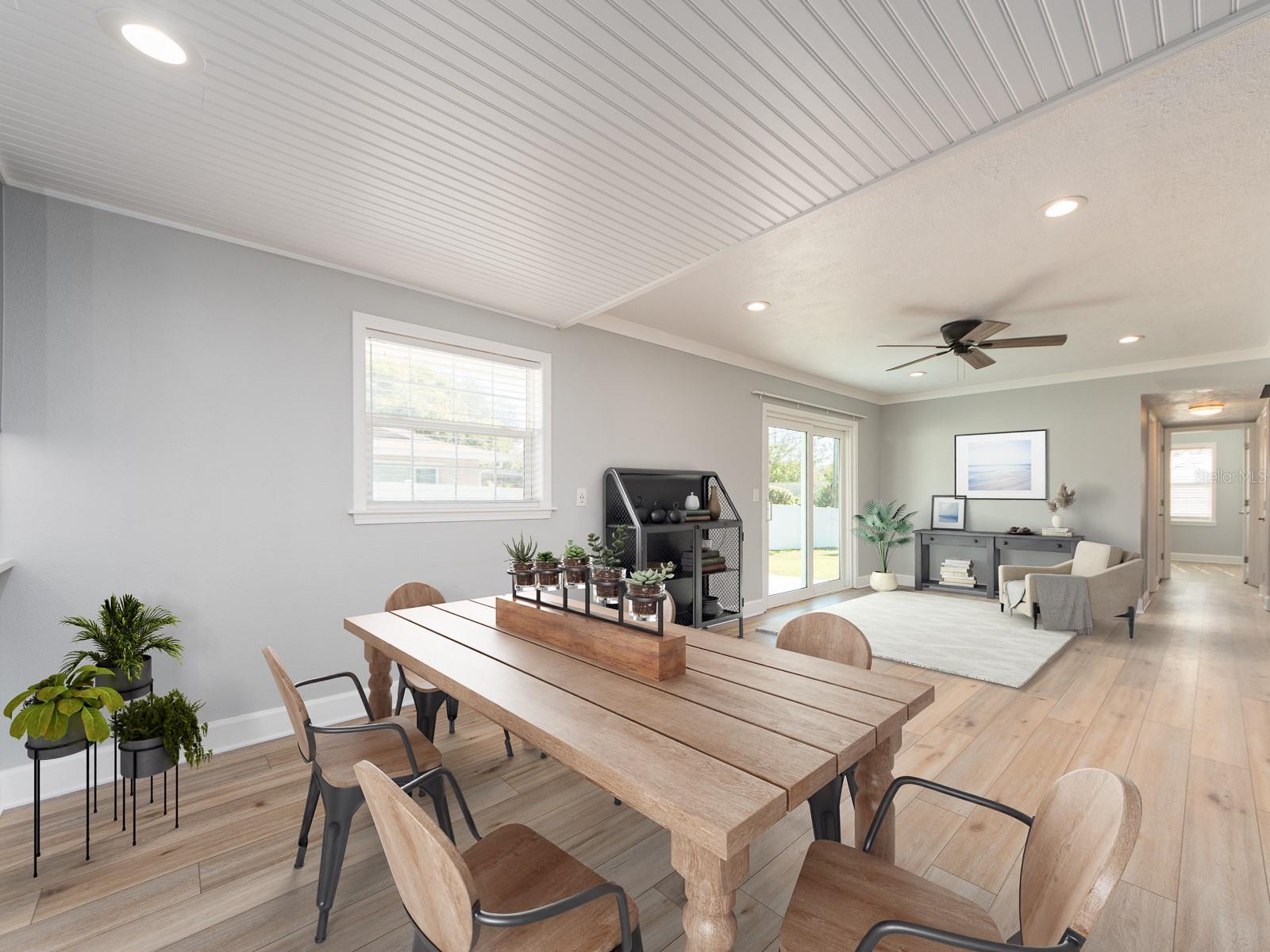 Dining Virtual Staged