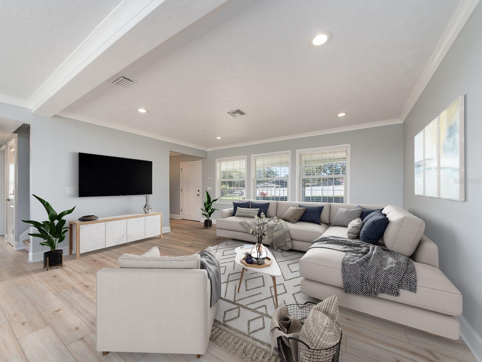 Living Room Virtual Stage