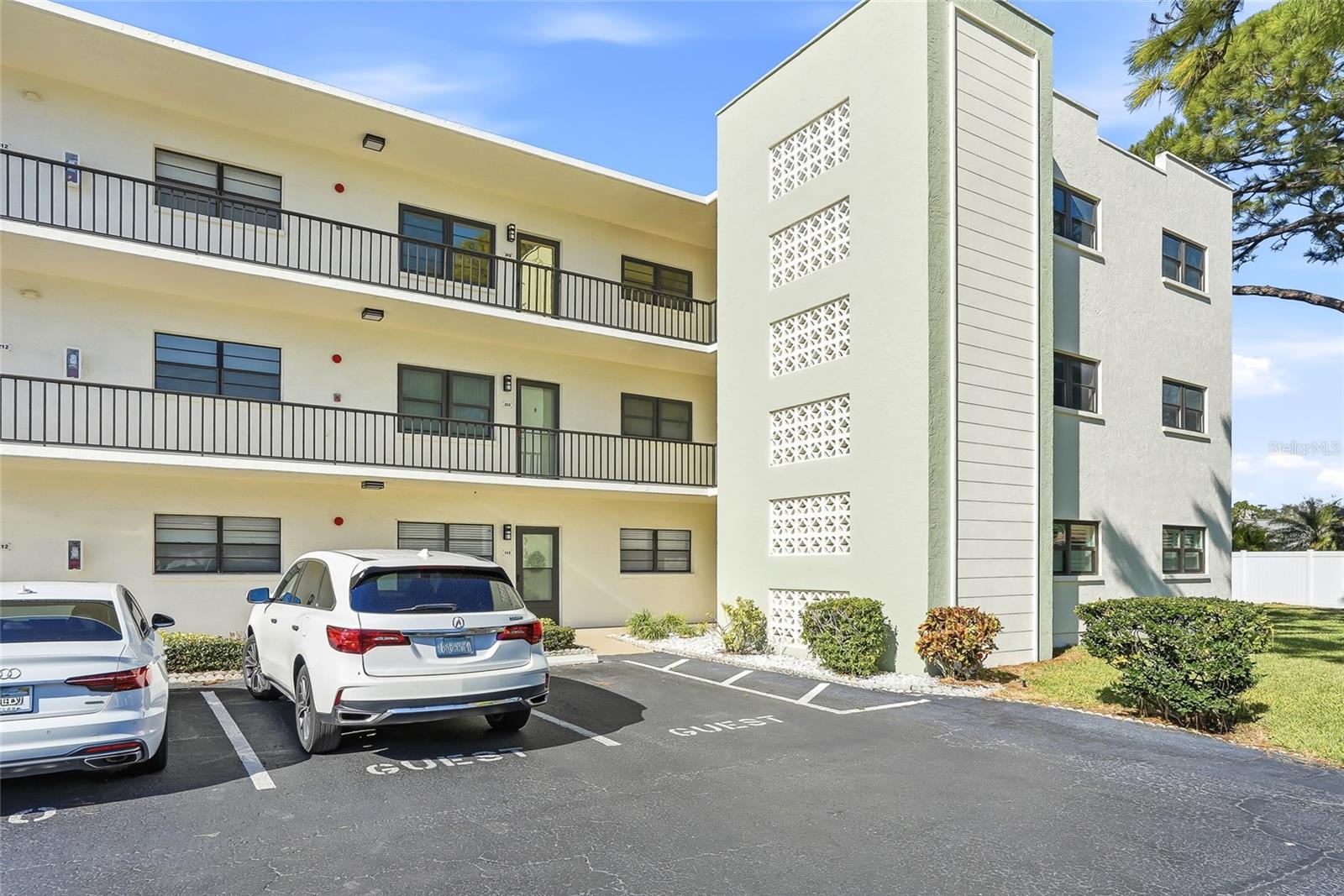 Plenty of guest parking.