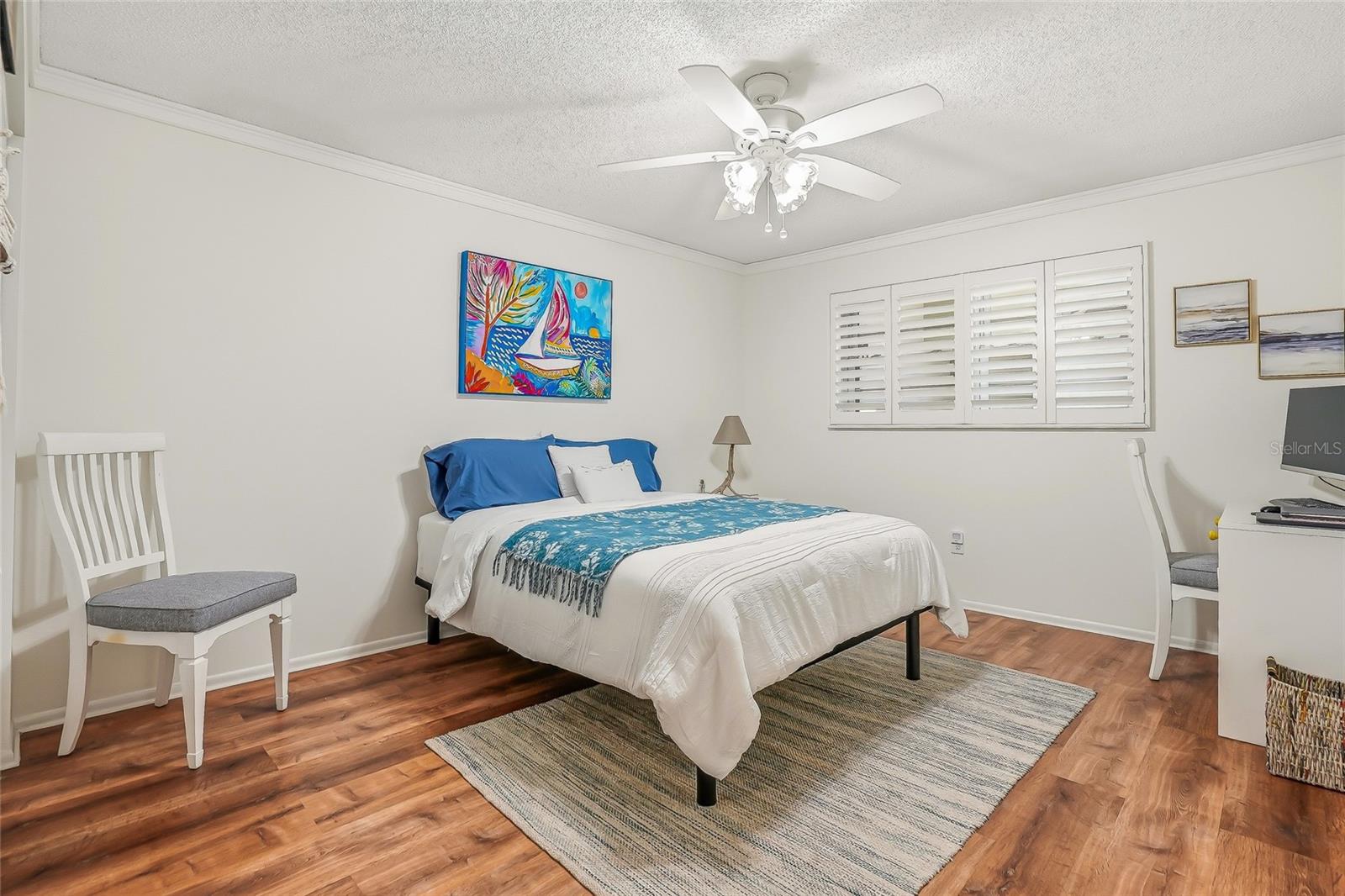 Large second bedroom.