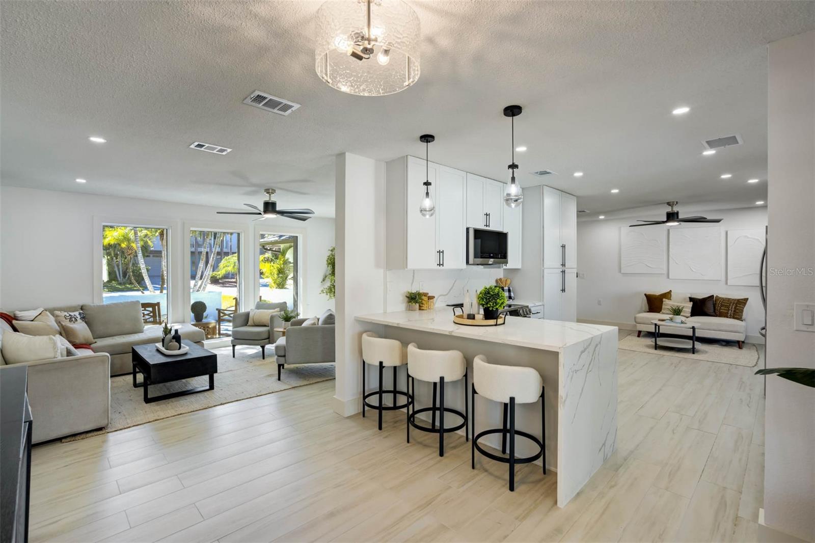 Kitchen Living Room Combination