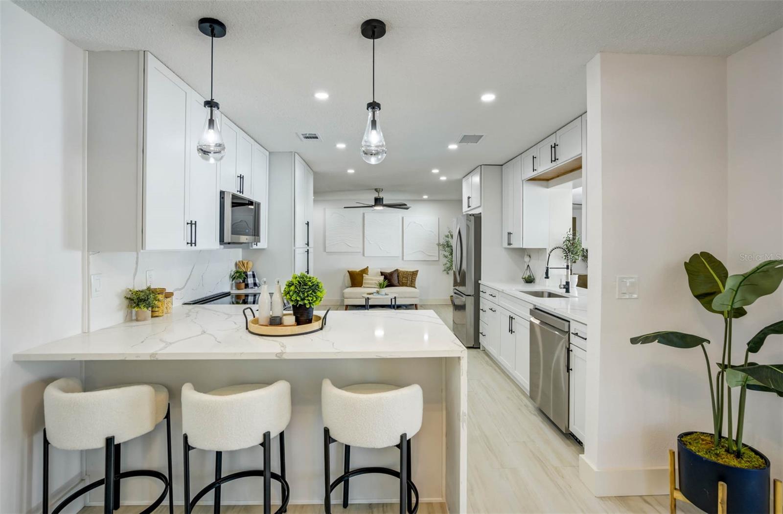 Renovated Designer Kitchen