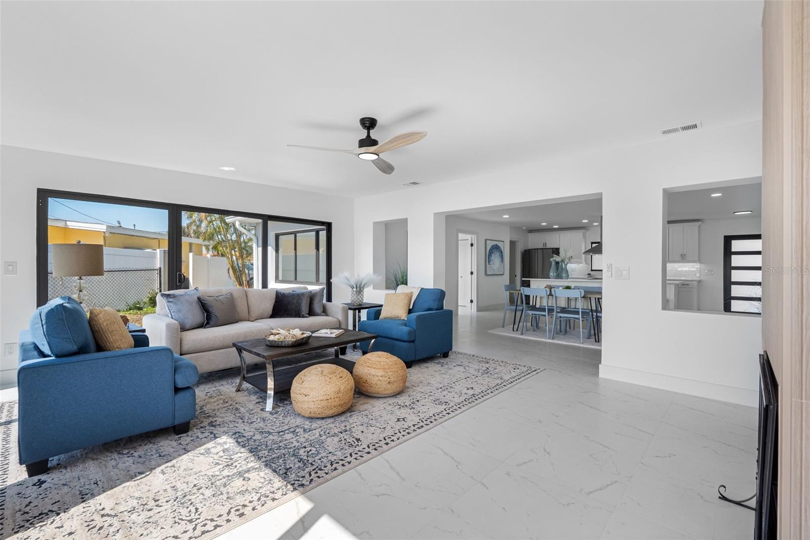 Great space for entertaining and relaxing.