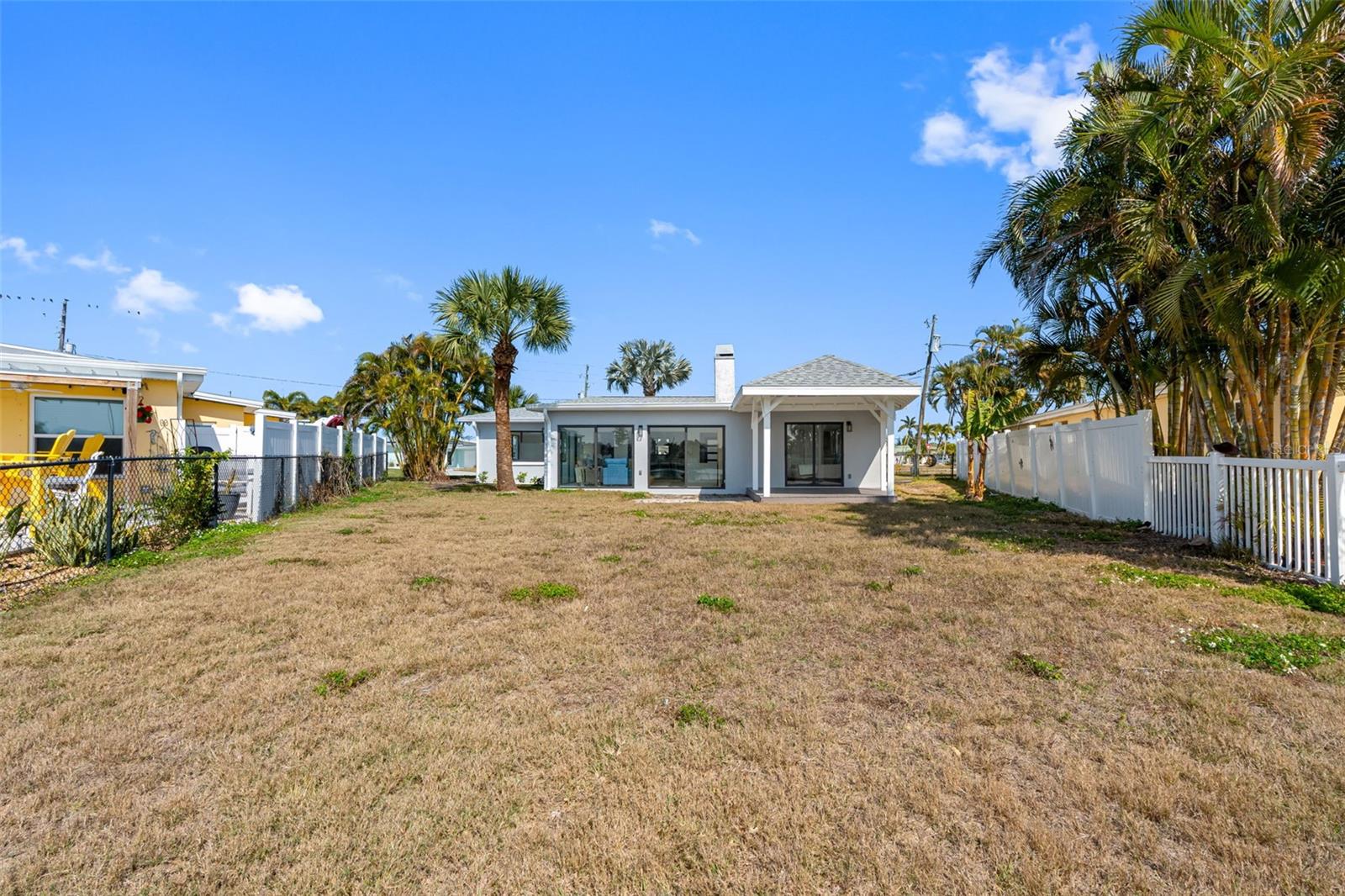 Plenty of room for a pool.