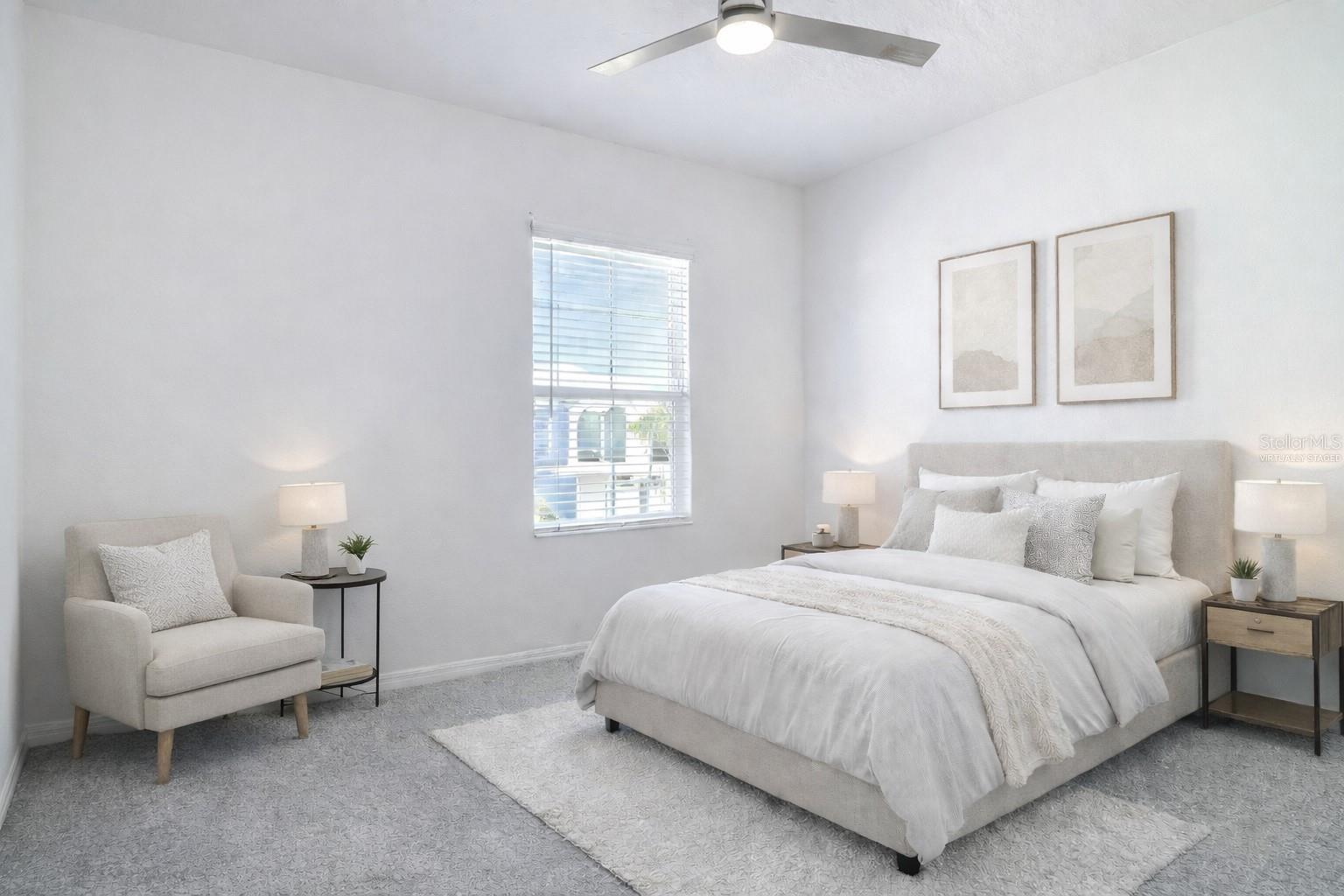 Bedroom 3 - Virtually Staged