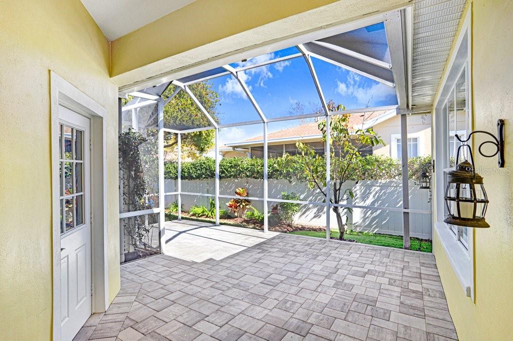 Extended Screened in Lanai