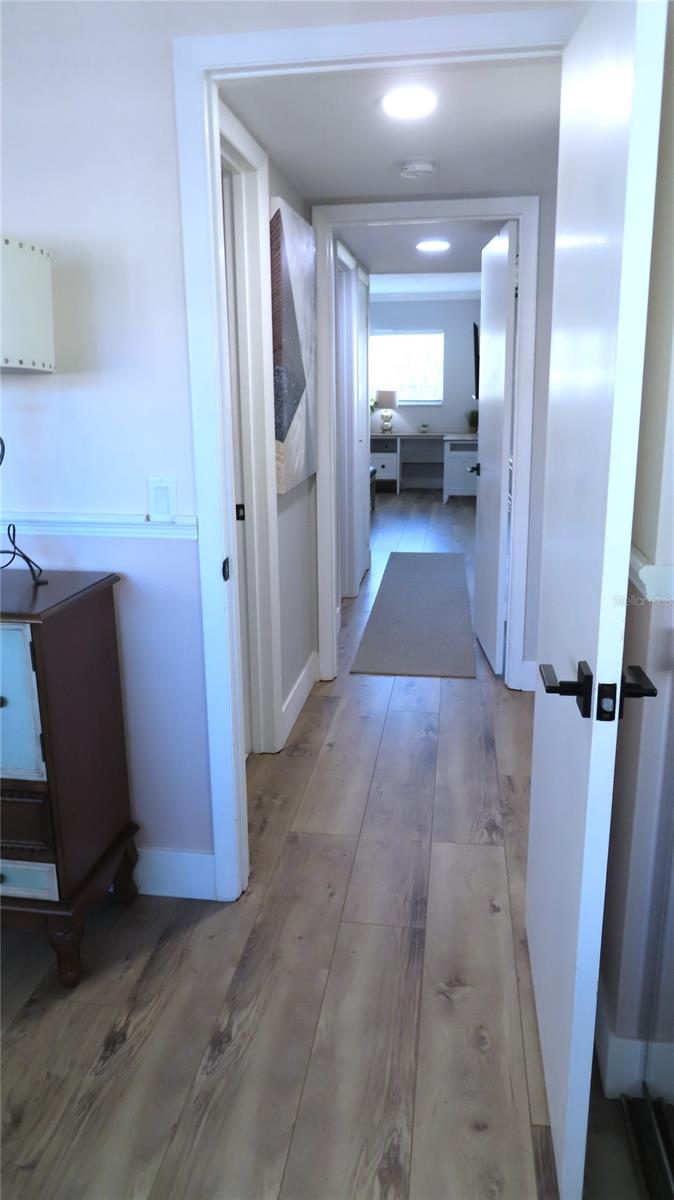 Hallway between Bedrooms