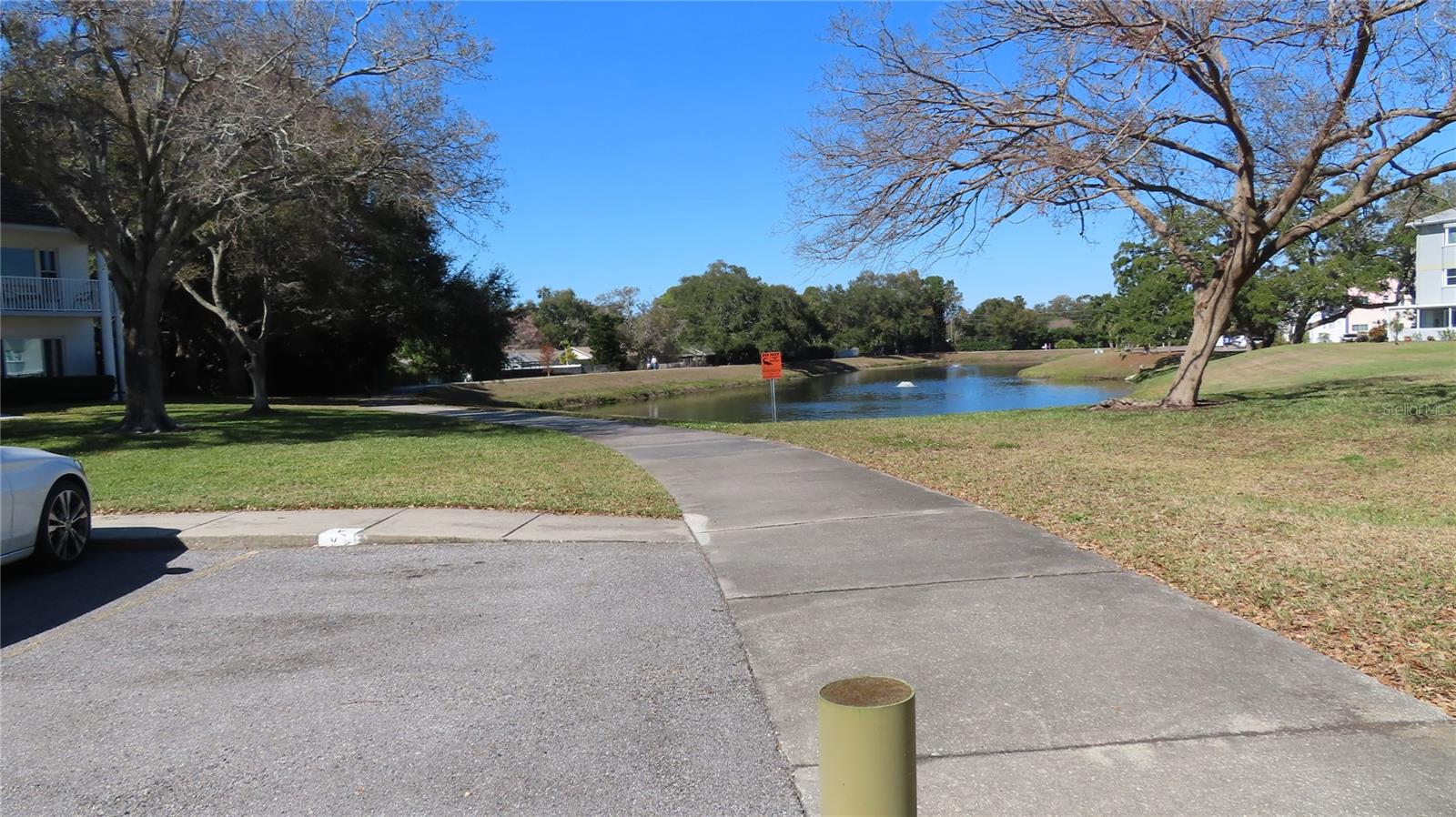 walking path steps away from your front door