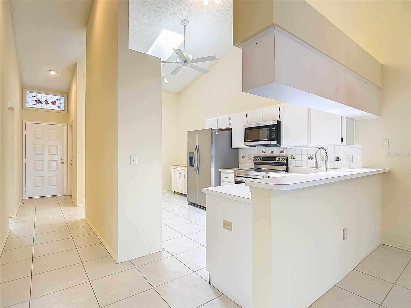 Bar height countertop for stools!