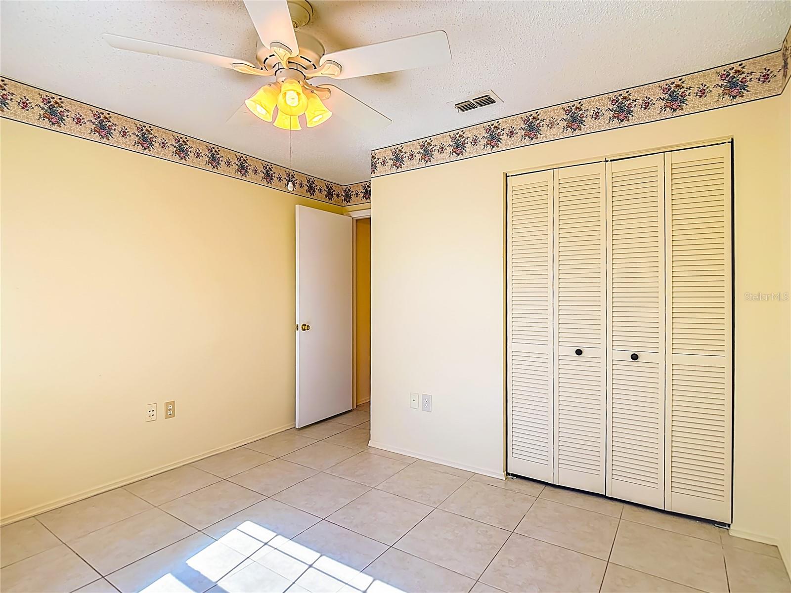 Large closet in front bedroom!