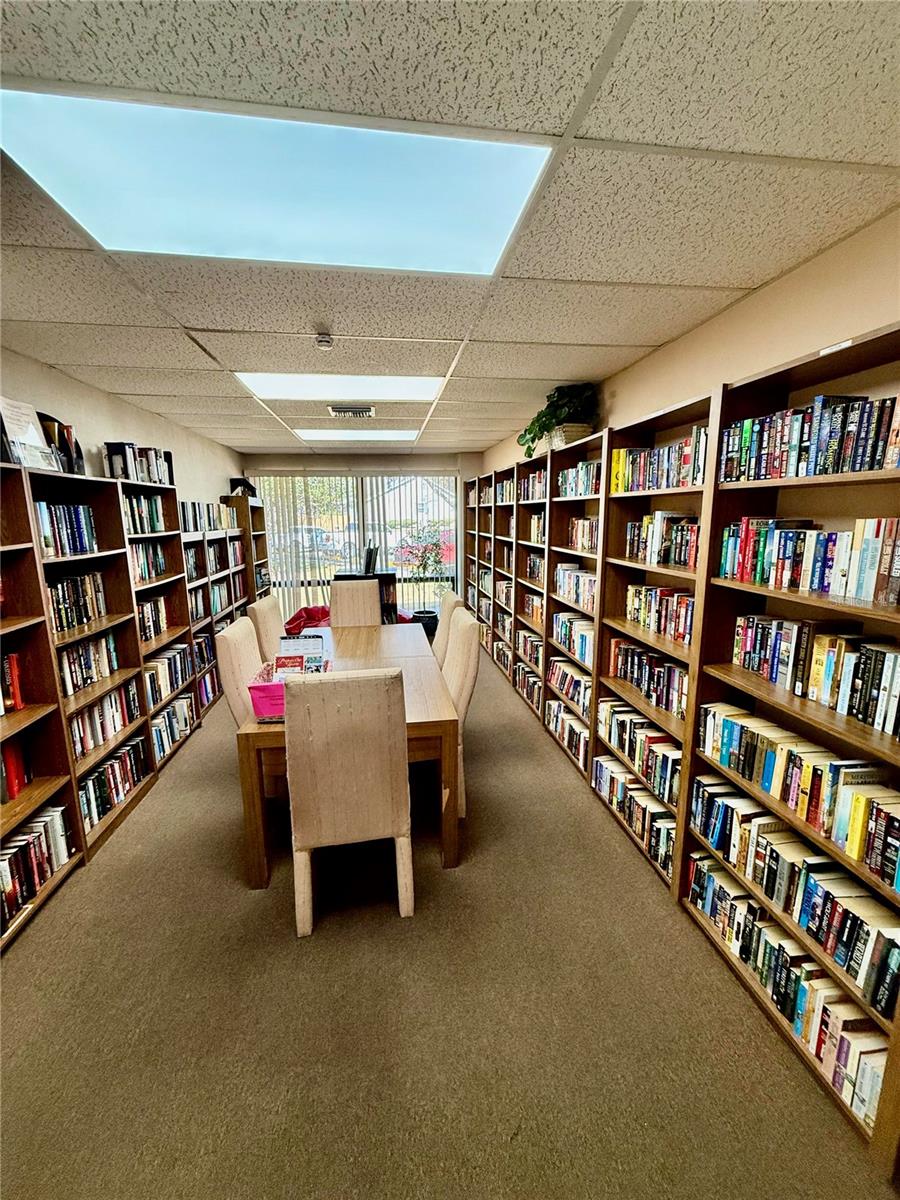 Library at The Woods Clubhouse!