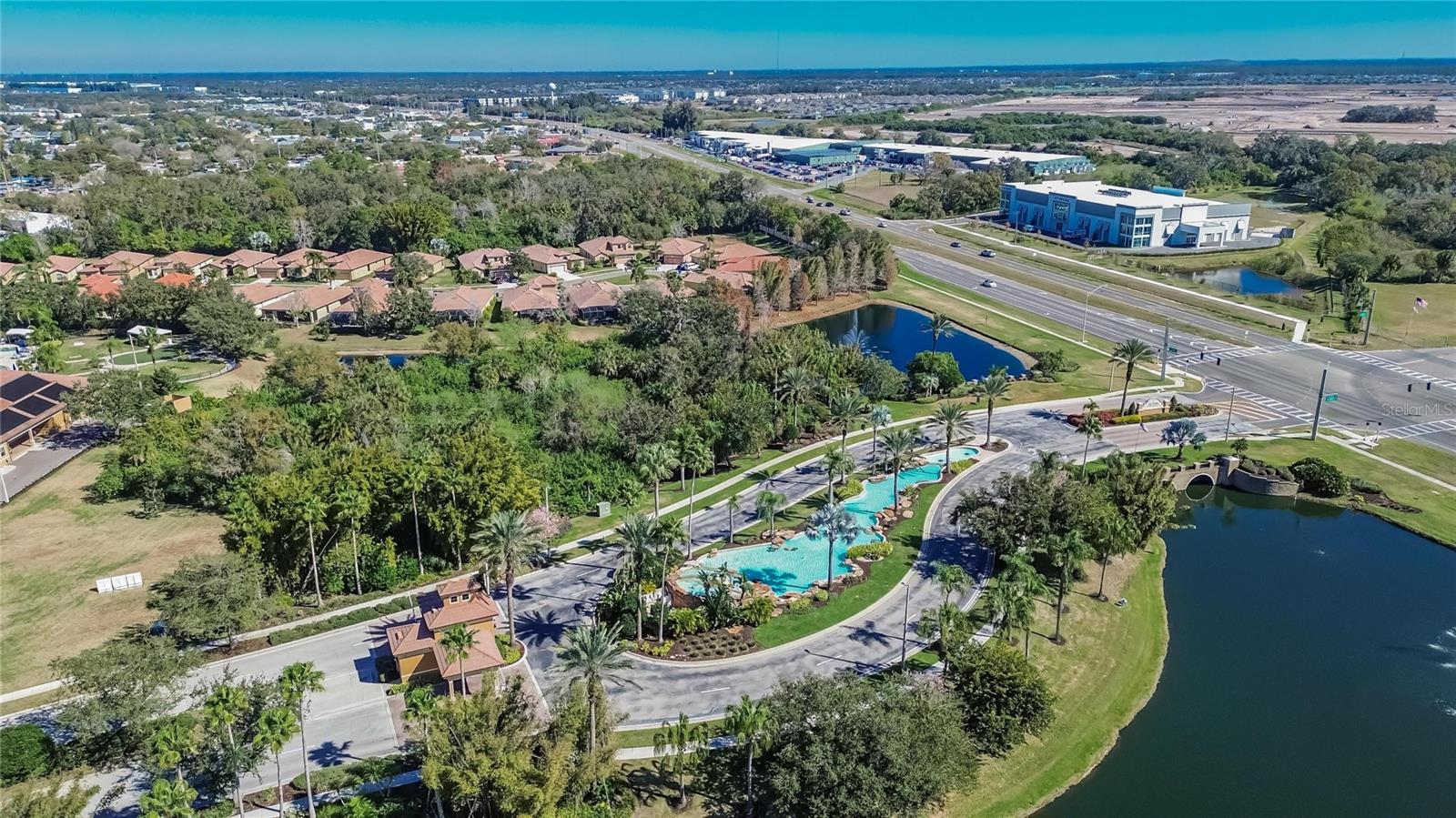 Entrance to community