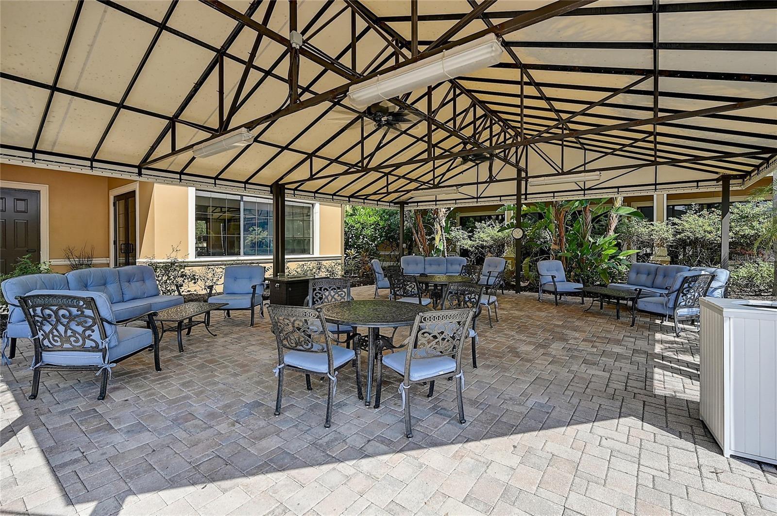 Covered community area