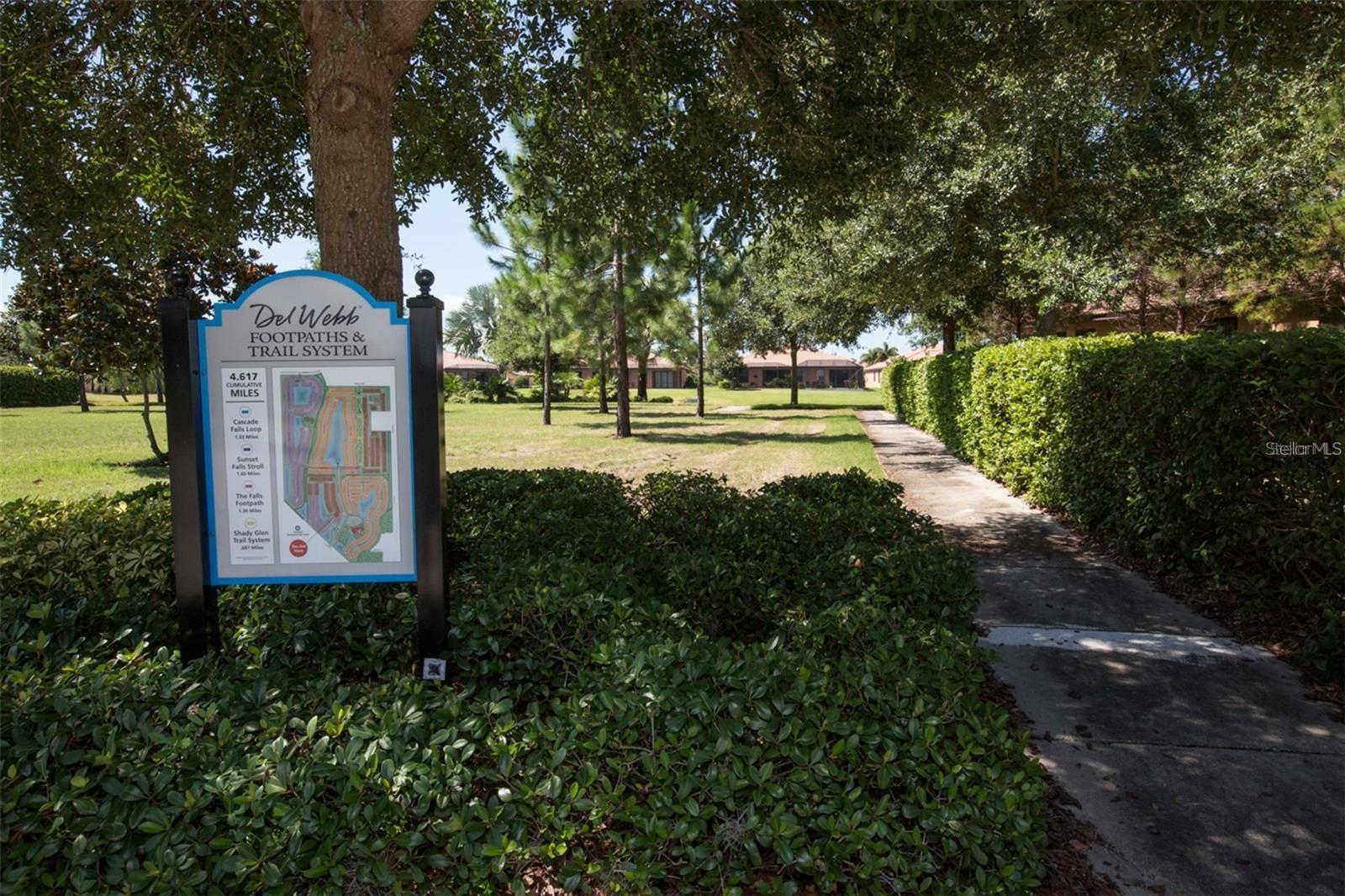 Entrance to Walking Trail