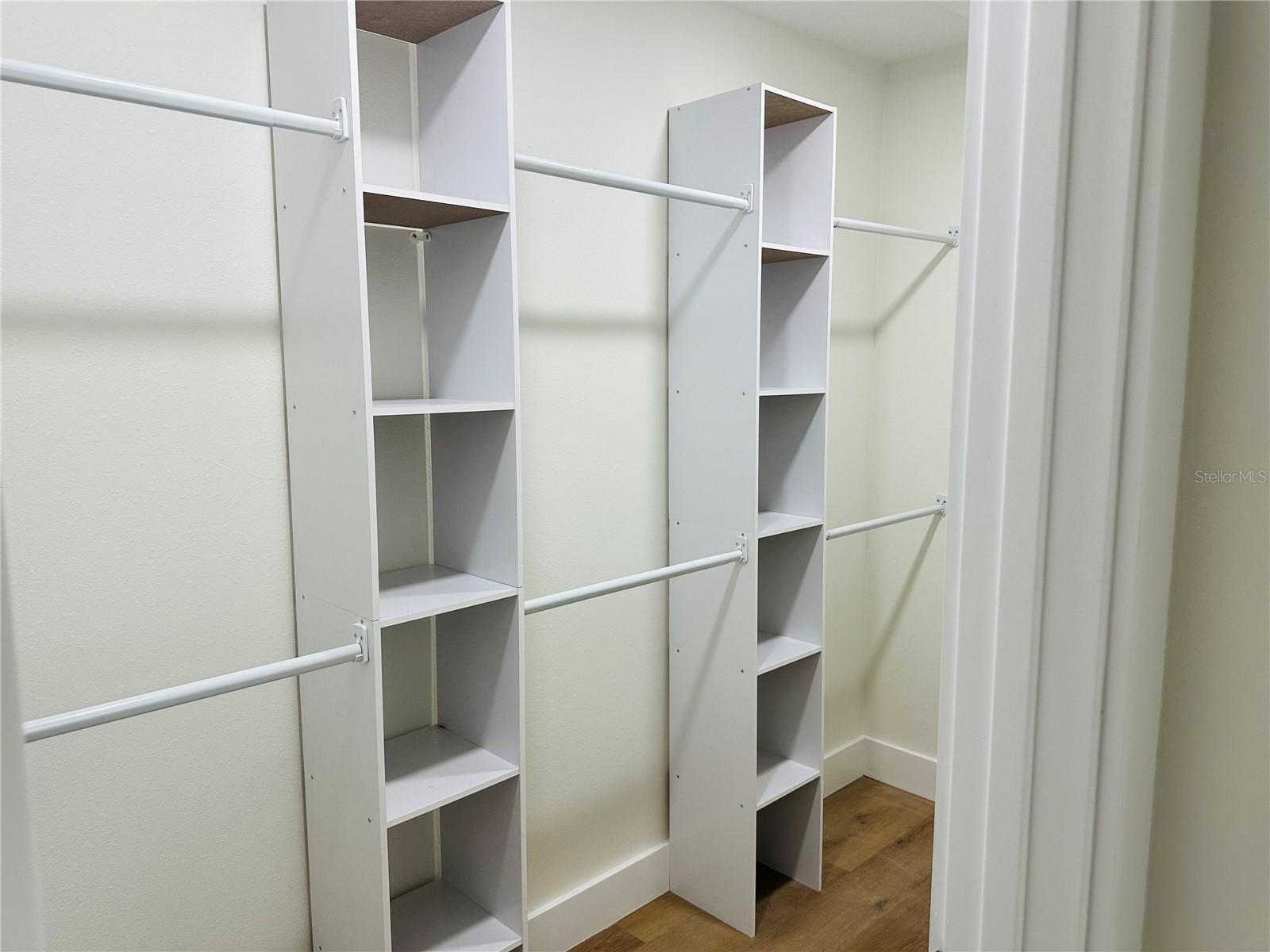 Master closet