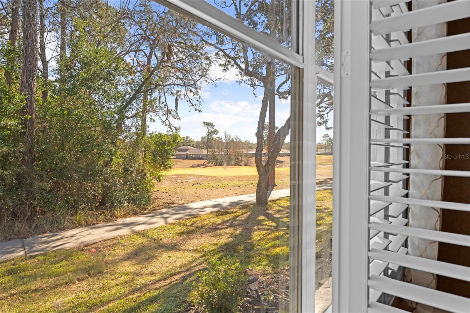 Views from primary bedroom windows