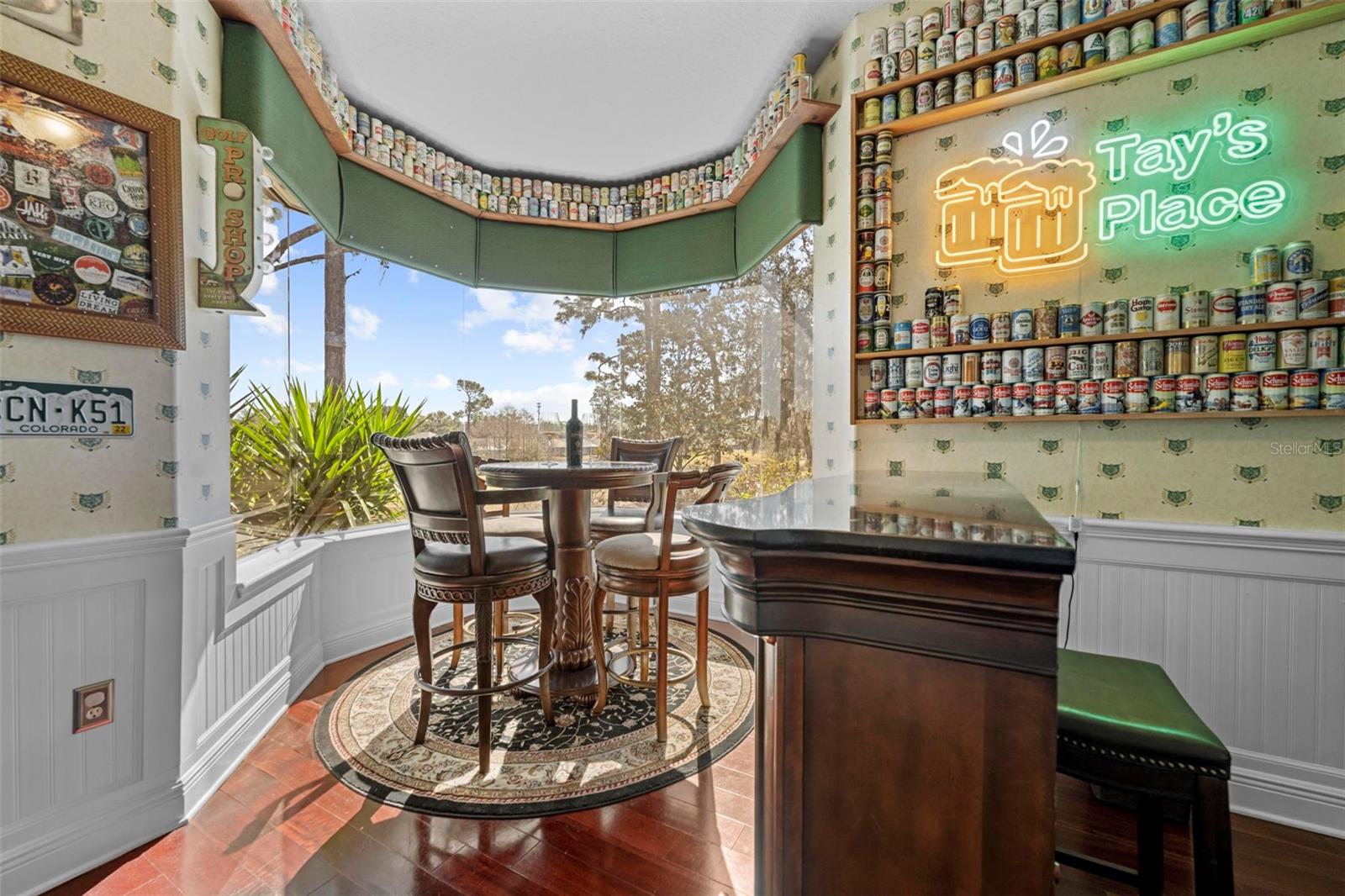 A perfect place to unwind and watch golf