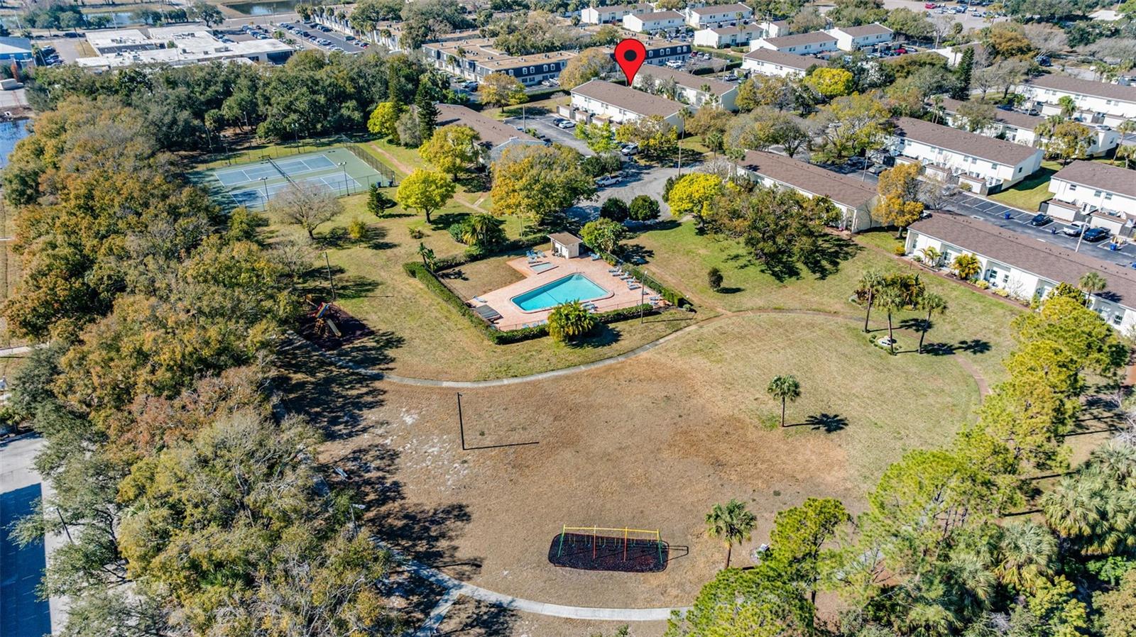 Walking and jogging trails.