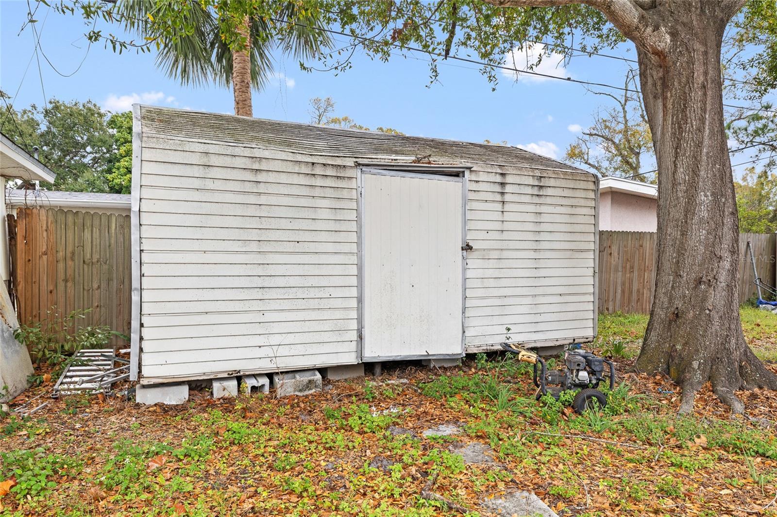 Backyard shed