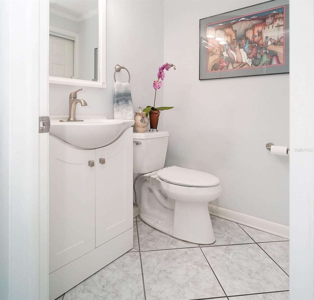 First Floor Half Bath