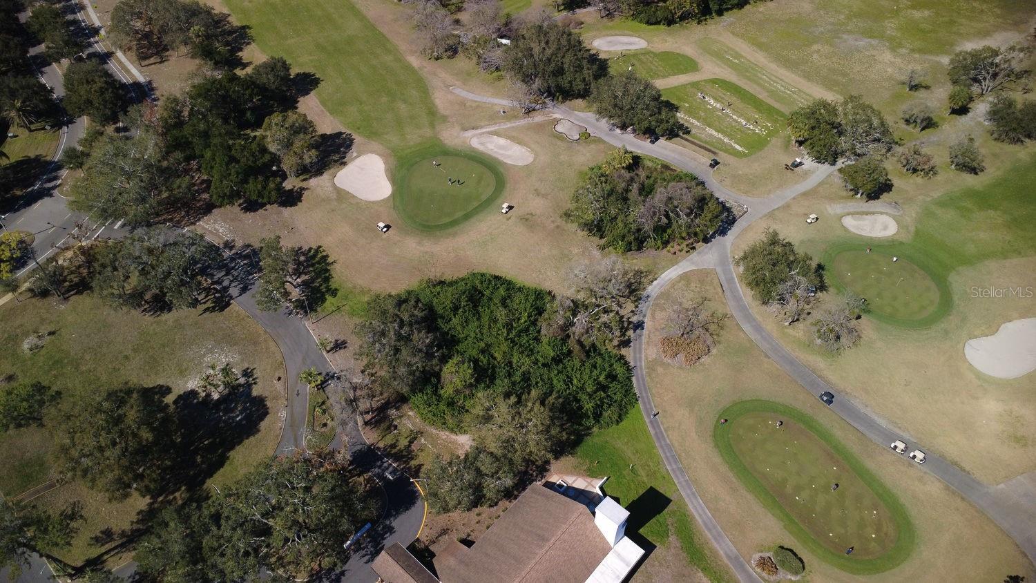 Aerial View of Golf Course