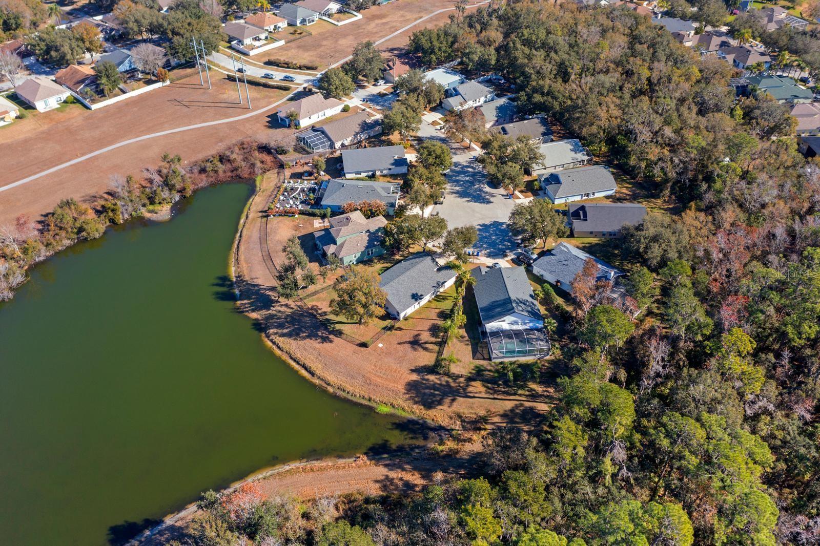 The home is on a cul-de-sac where there's almost no traffic, except your neighbors.