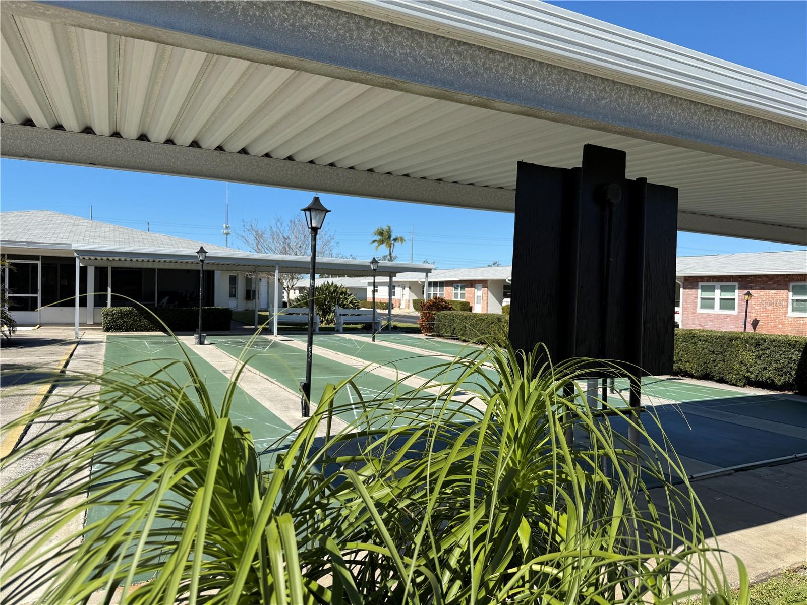 Shuffle Board Courts and Clubhouse