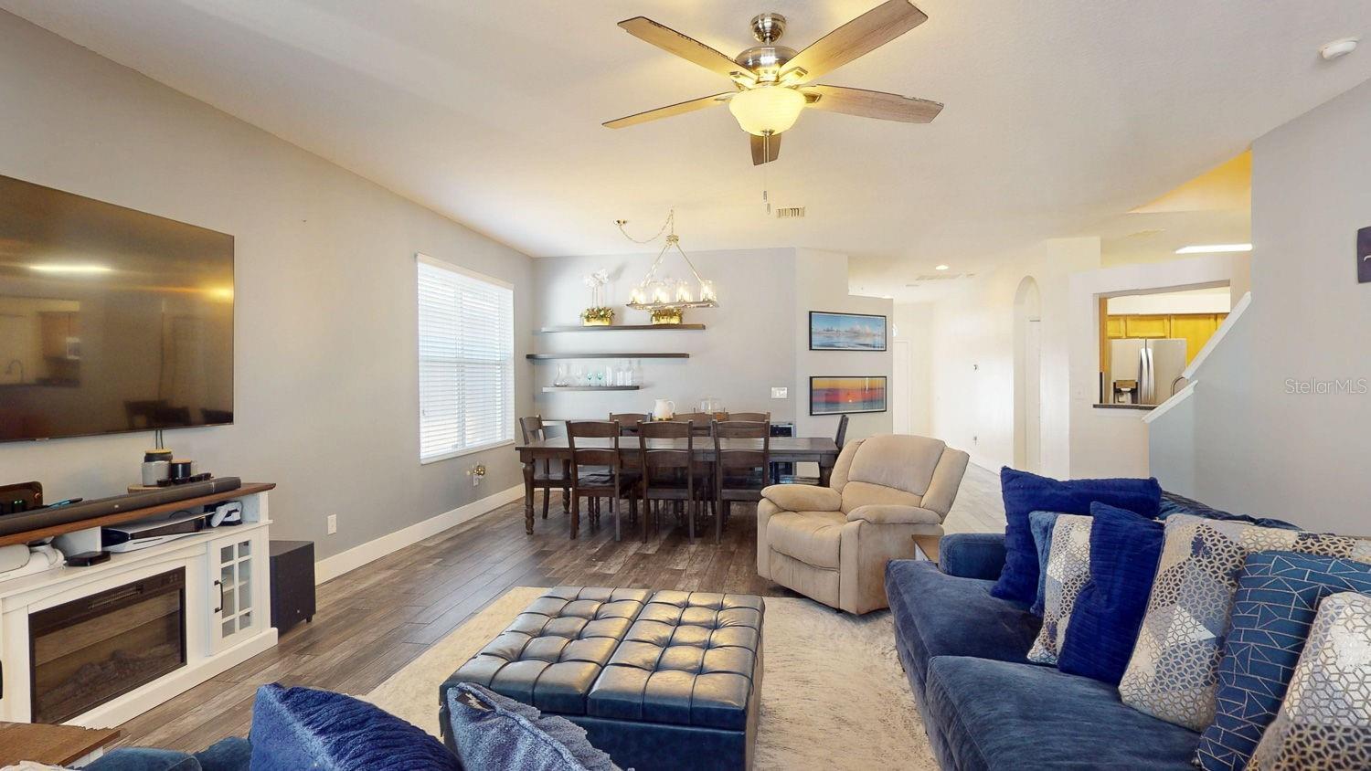 Living & dining room