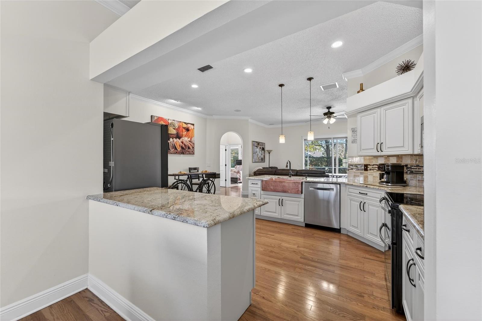 Kitchen Entrance from Living Room
