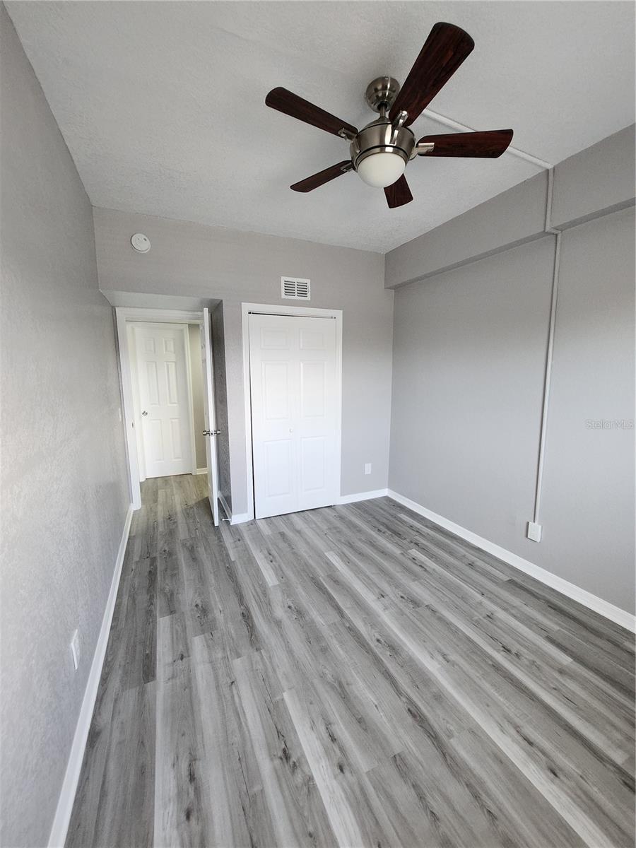 BEDROOM #2 SHOWS CLOSET