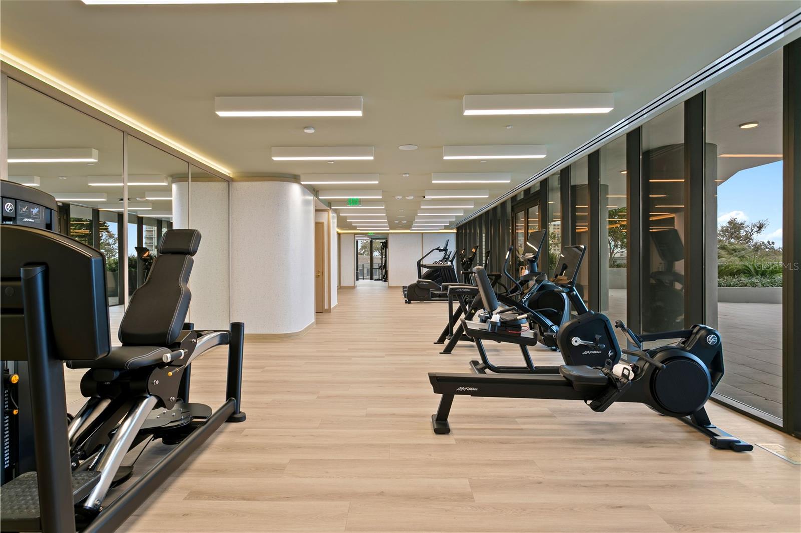 State-of-the-art fitness center with cardio, strength, and functional training zones