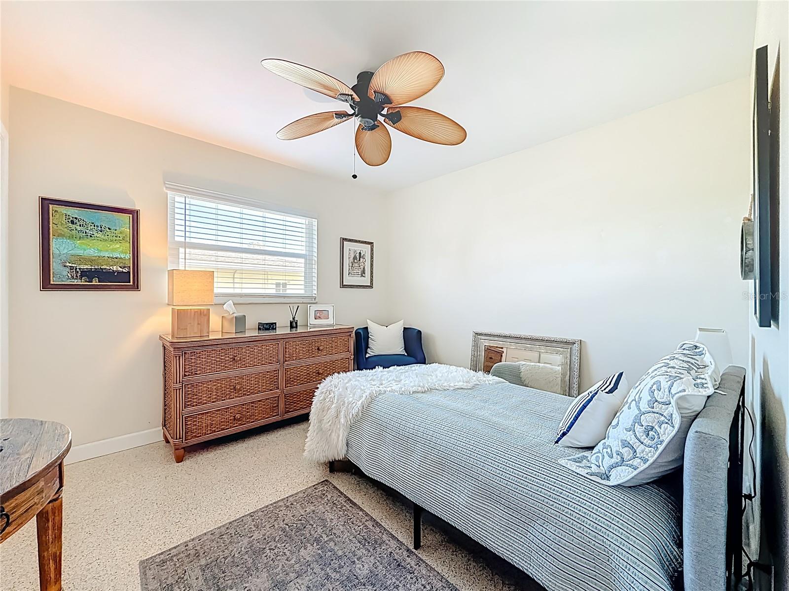 Bedroom 3 off of dining room.