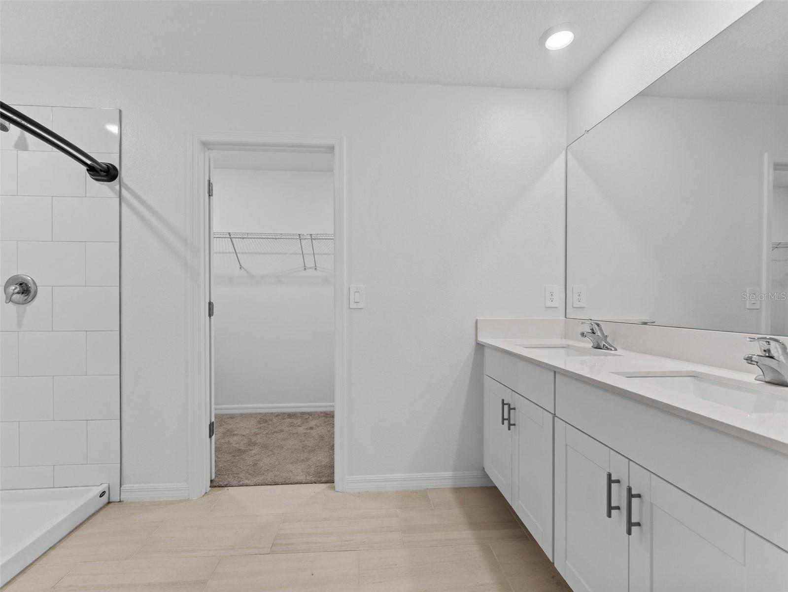 Primary suite bathroom