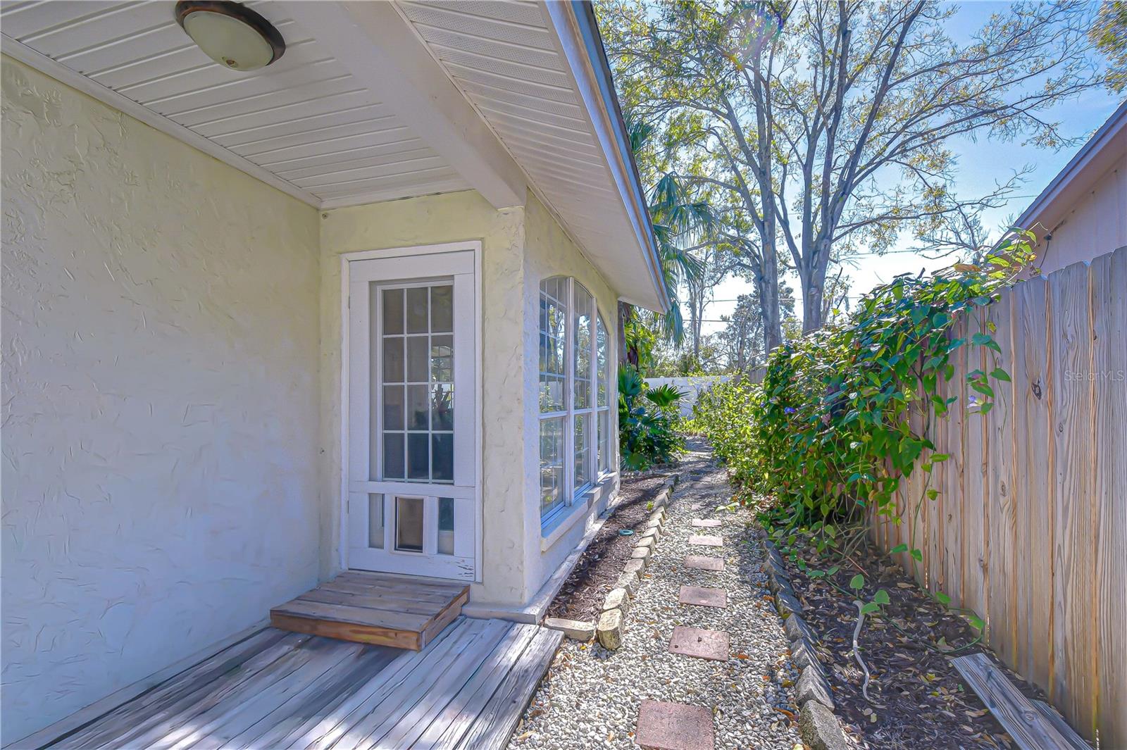 Sellers have installed various exterior outlets to simplify holiday lighting decorations, etc.