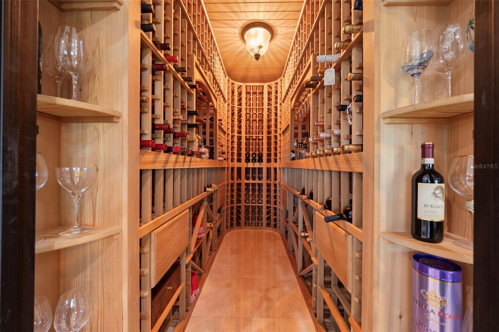 900 bottle wine closet