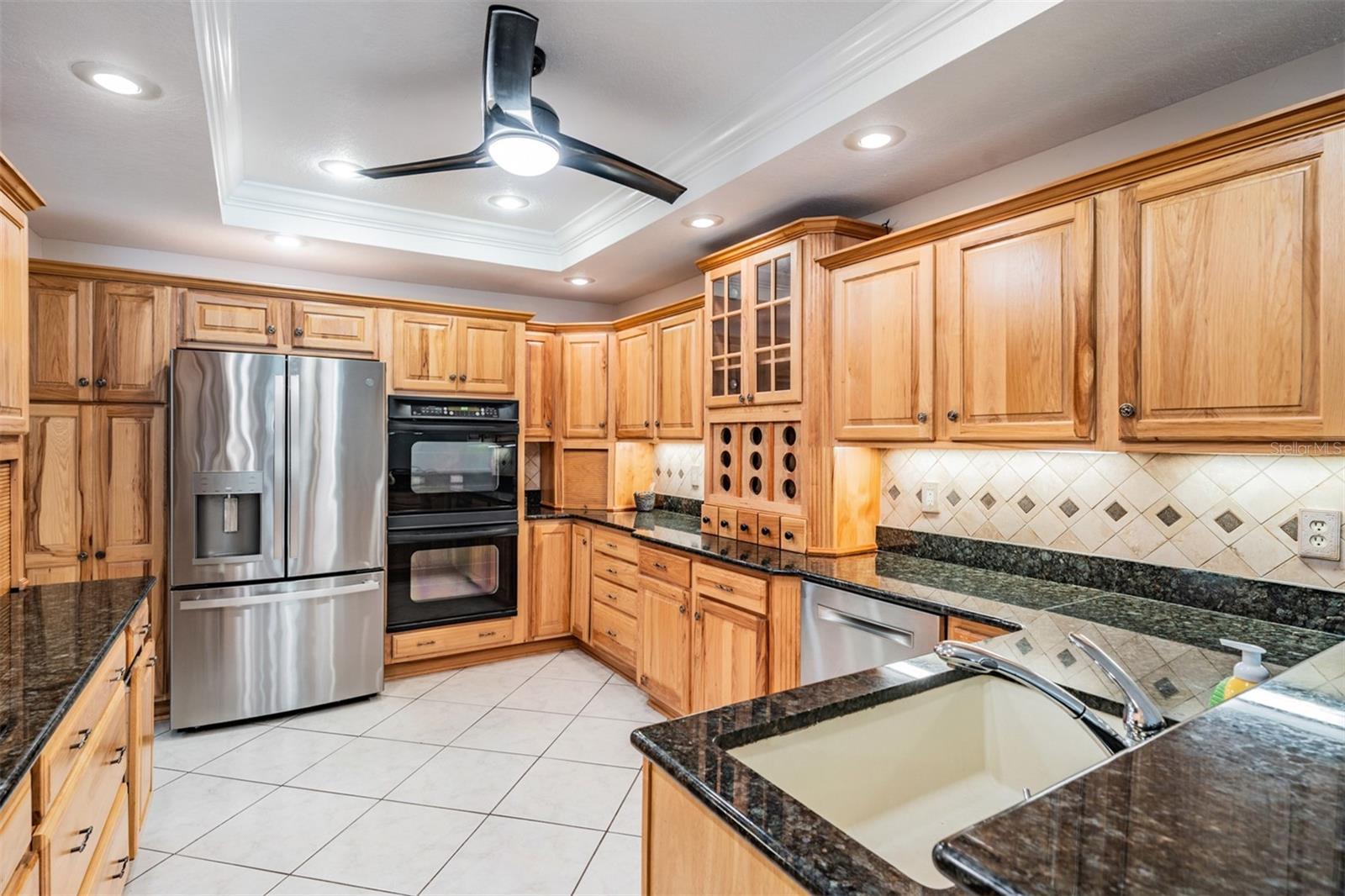 Custom kitchen with Granite counters