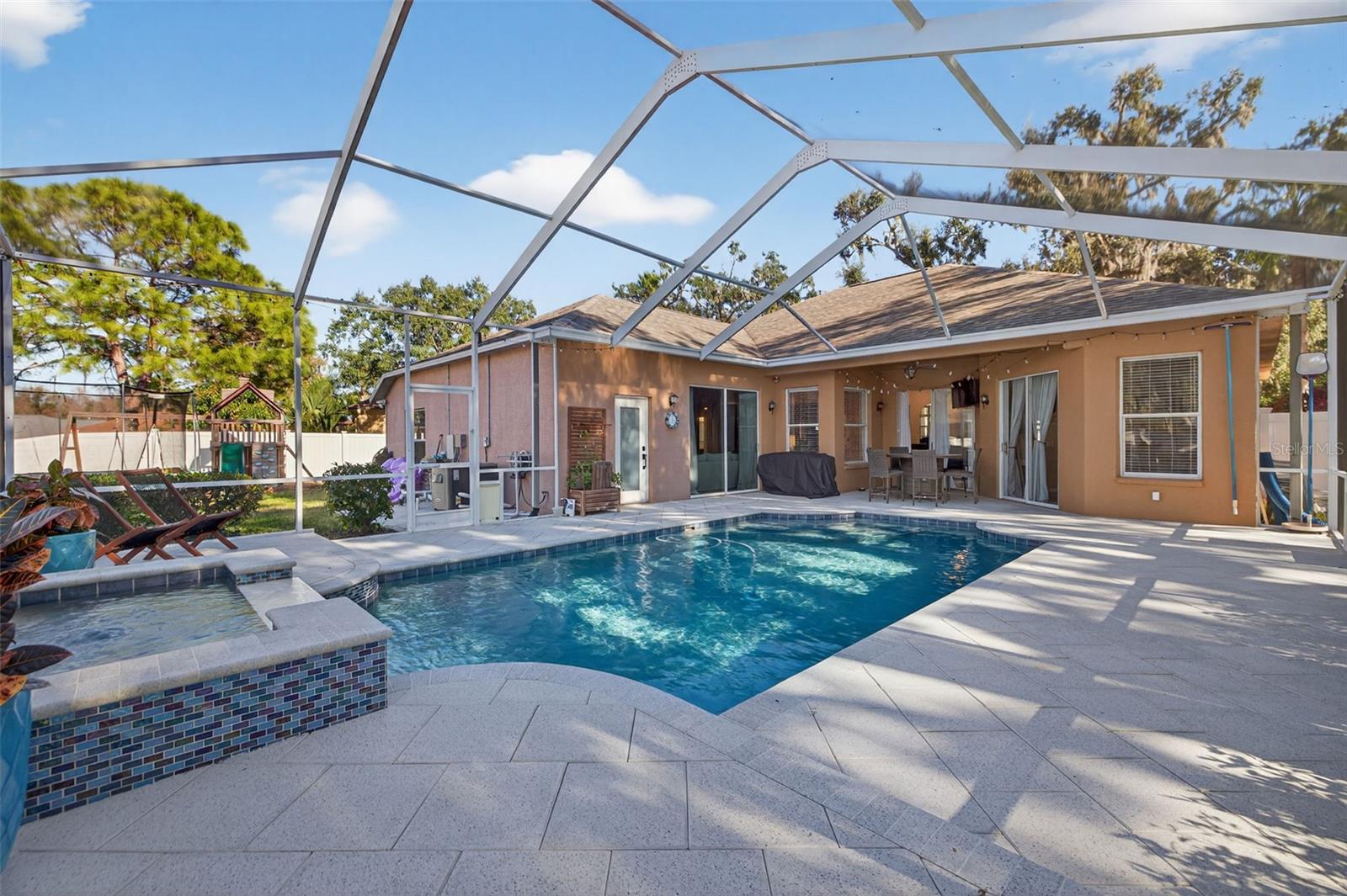 Screened in Lanai and Pool