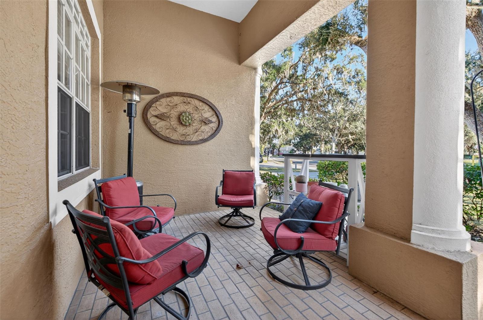 Large Covered Front Porch