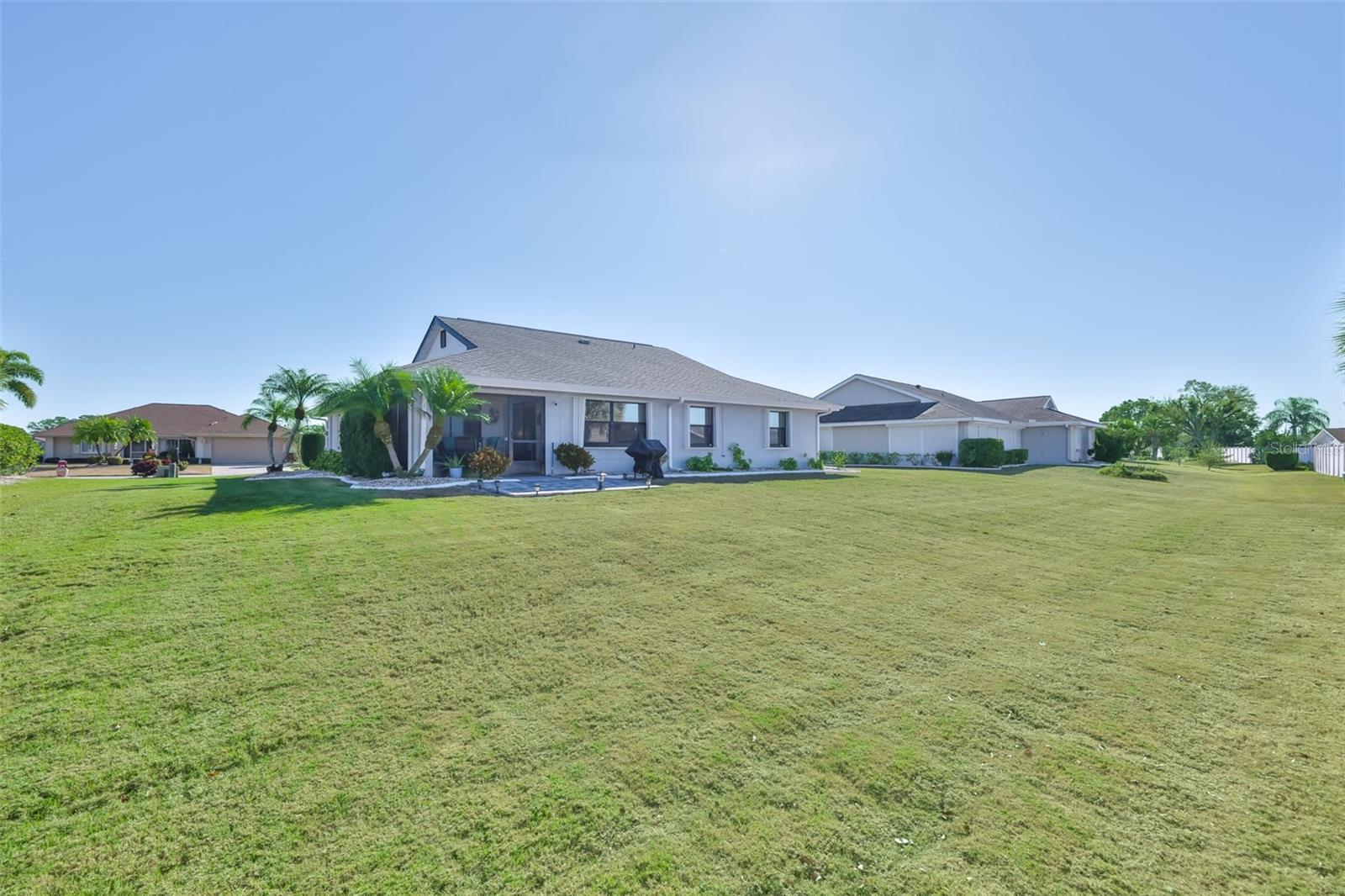 View from the back fence line.