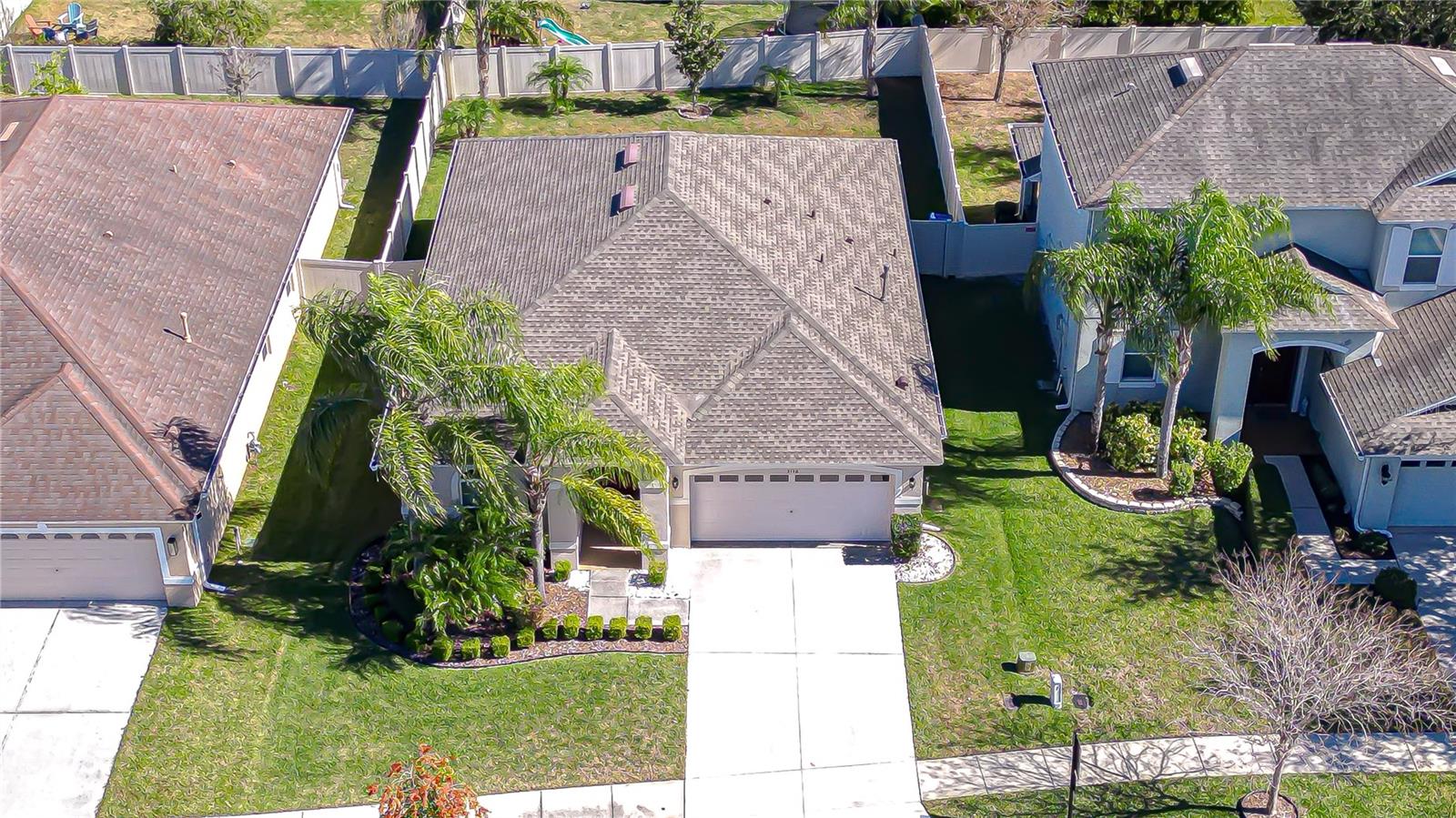 Aerial Front Exterior