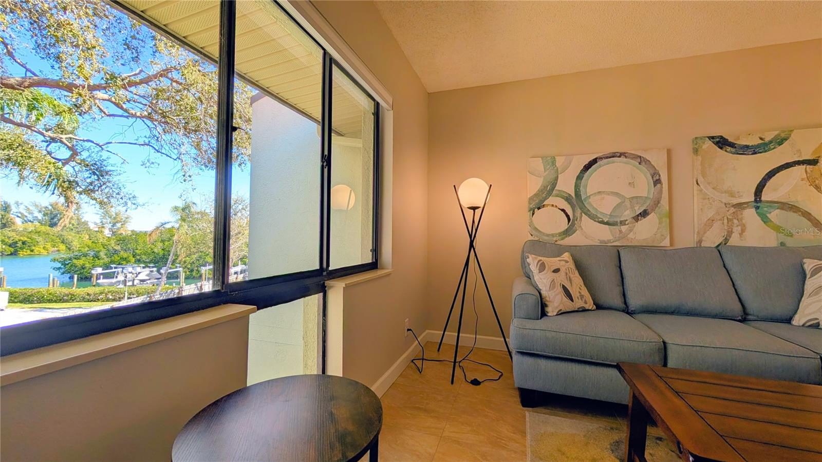 View from living room