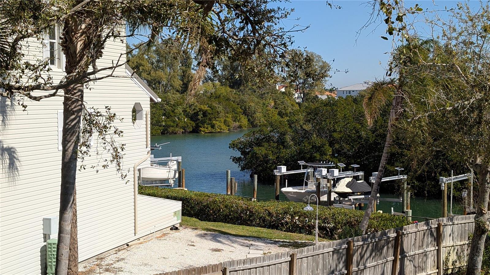 View of canal from balcony