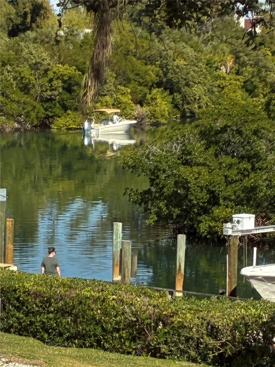 Canal view from balcony