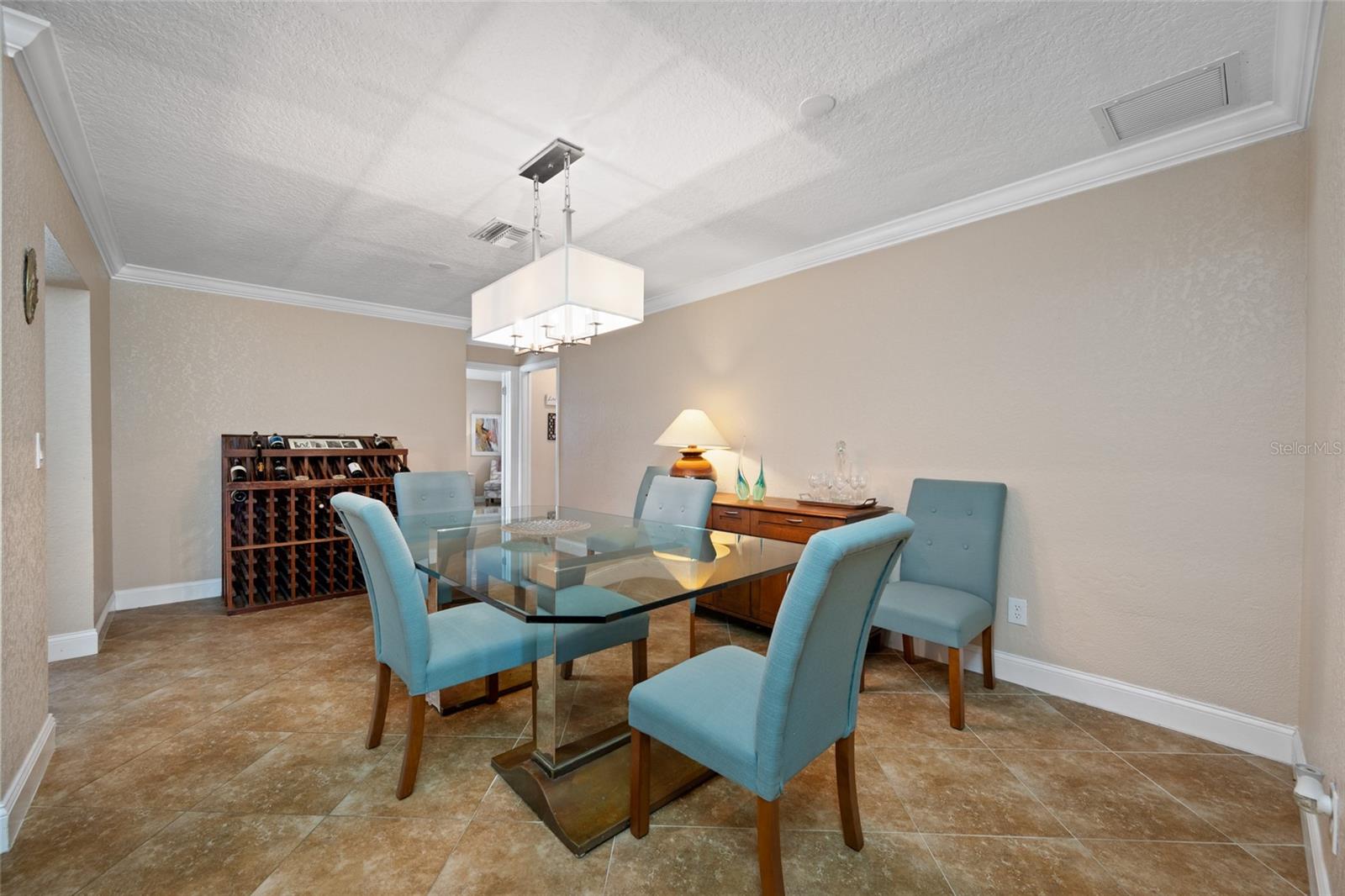 Family Room currently used as a larger dining room